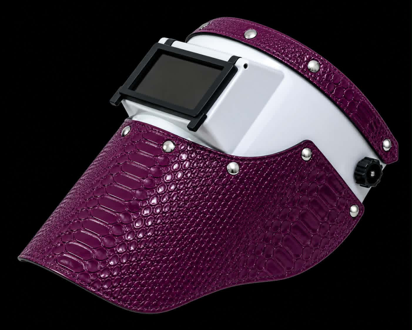 Imperial Plum Hood Bib Set