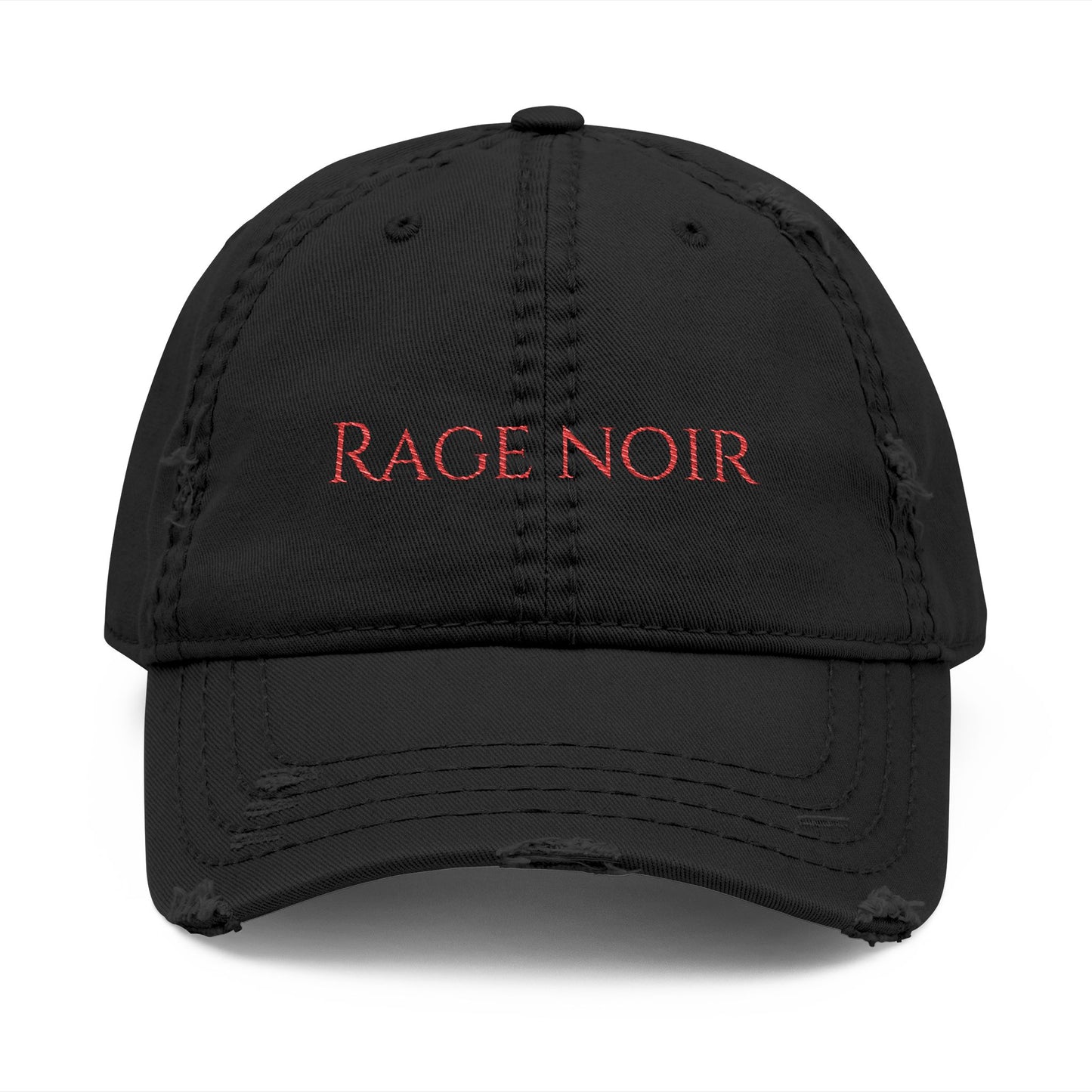 Rage Noir:Distressed Hat (Embroidery)