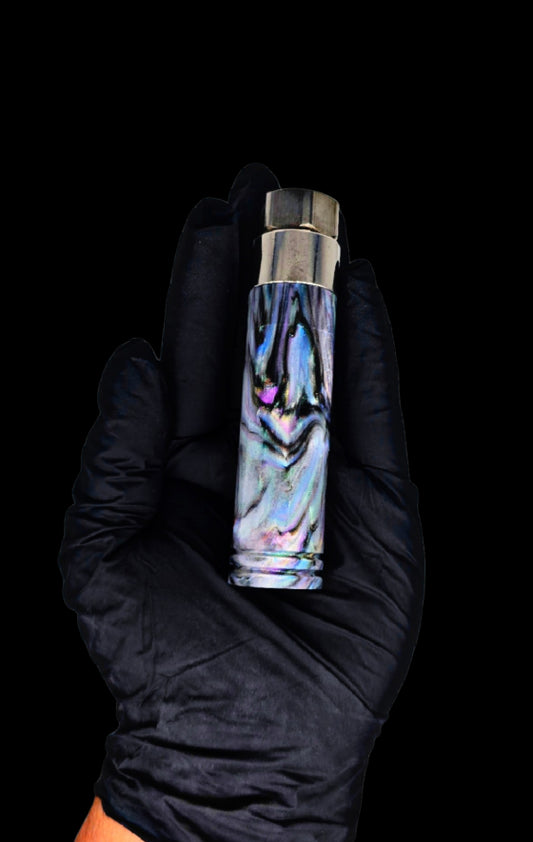 Black Label: Abalone Tungsten Holder