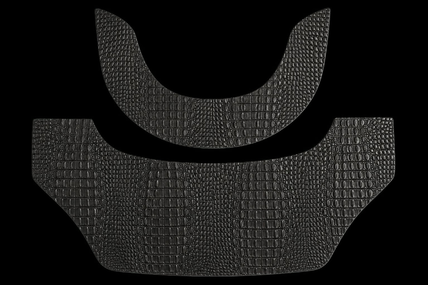Onyx Dragon Hide Hood Bib Set